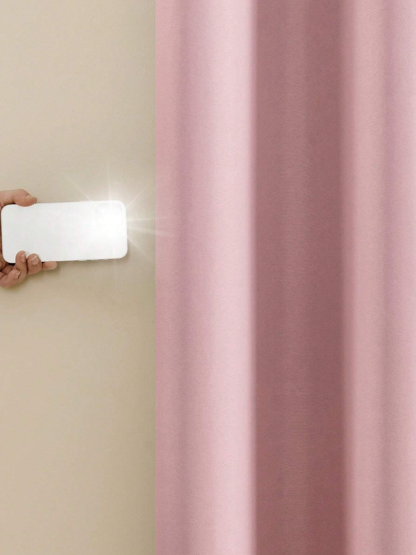 Blackout Curtain Panels – 2Pcs Pink Waterproof Grommet Top Drapes for Bedroom, Living Room & More