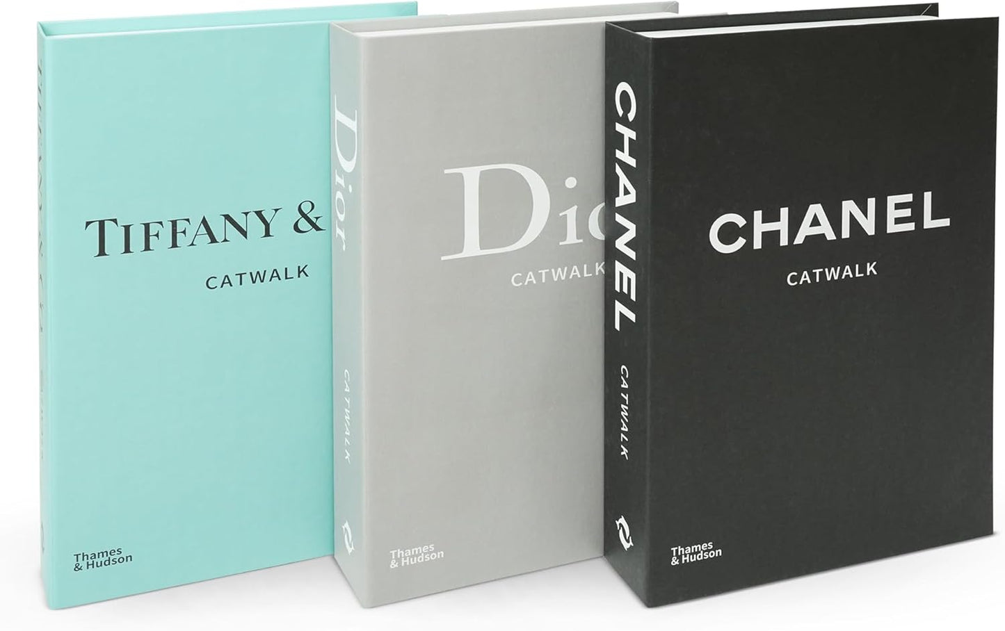 Chic Faux Book Set for Stylish Home Decor - Preppy Aesthetic Collection (Set of 3) (Orange, White, Balck)