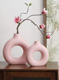Elegant Pink Decorative Vase – Cute & Durable Gift for Bedroom or Living Room