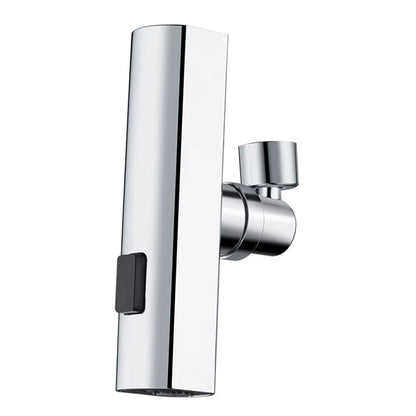 360° Swivel Waterfall Kitchen Faucet Extender – 3-Speed Universal Tap Sprayer for Sink, Bathroom & Basin
