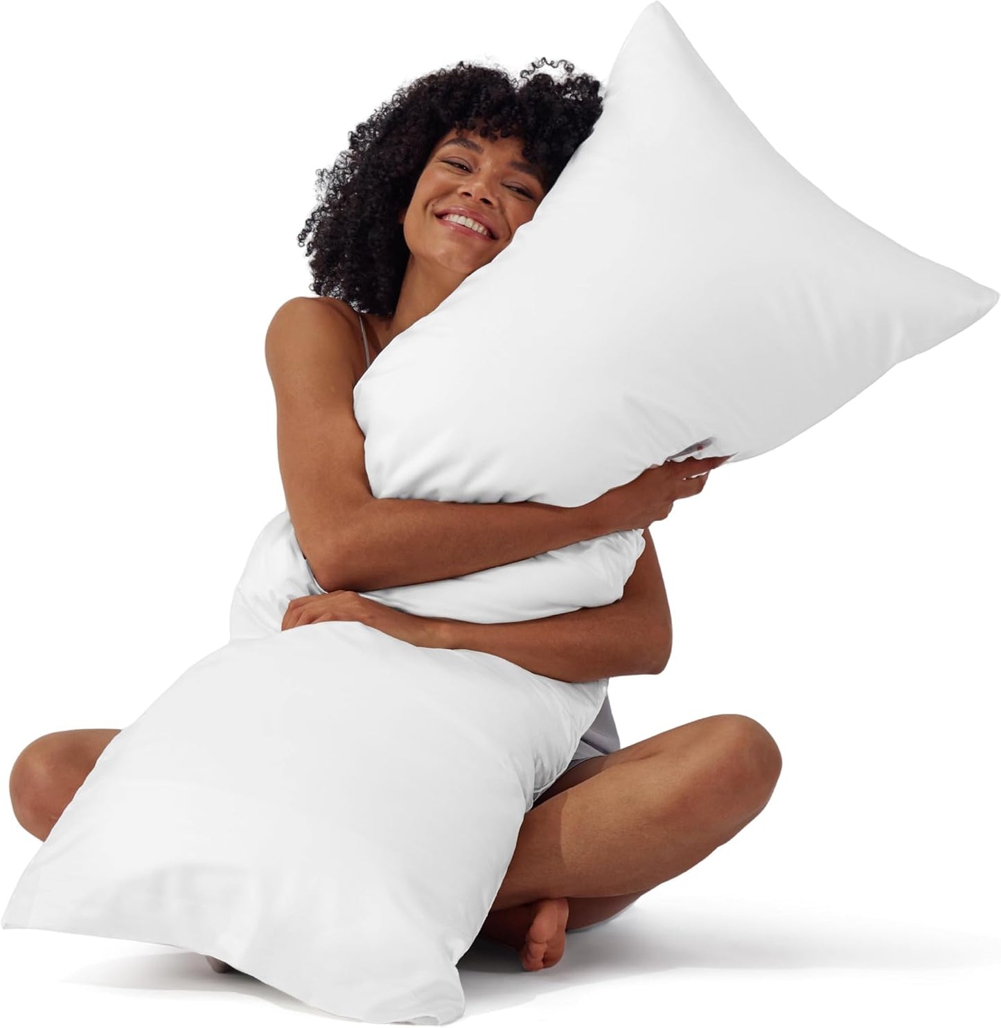 Satin Pillowcases – Queen Size Set of 2, Silk-Like Cooling Pillow Covers for Hair & Skin, Silver Grey (20x30")