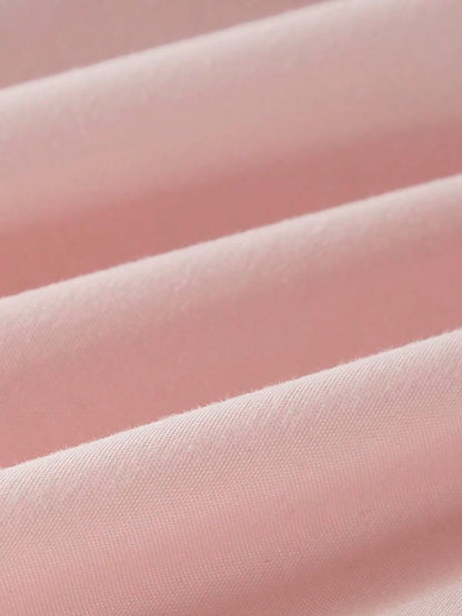 2/3-Piece Super Soft Pink Comforter Set – Queen Size Bedding for All Seasons