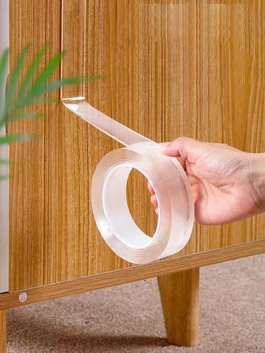 Multipurpose Double-Sided Adhesive Tape – Clear, Waterproof & Removable Sealing Strip for Home Decor, Repairs & DIY Projects