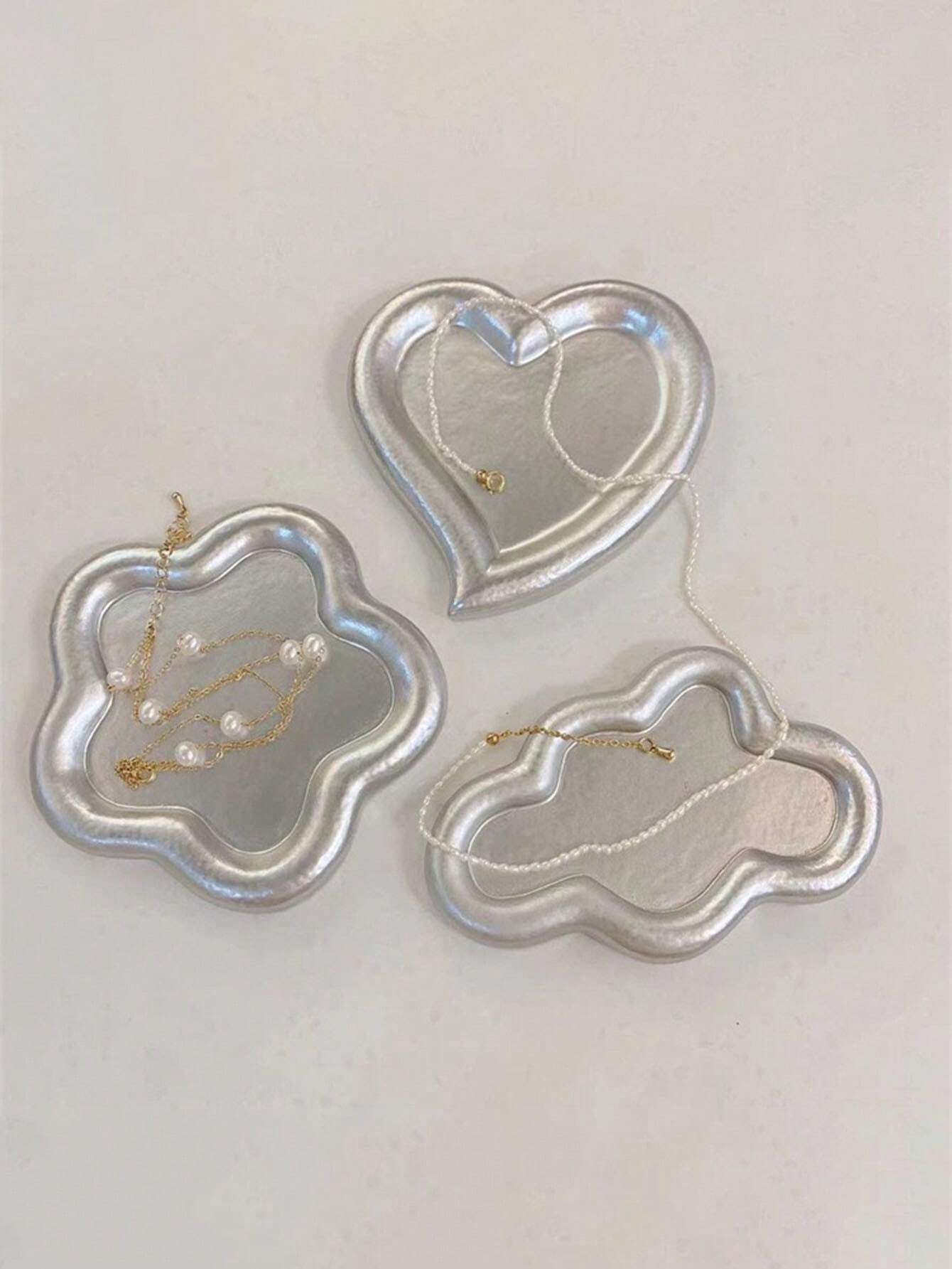 Flower-Shaped Jewelry Tray – Decorative Organizer for Rings, Trinkets & Small Items