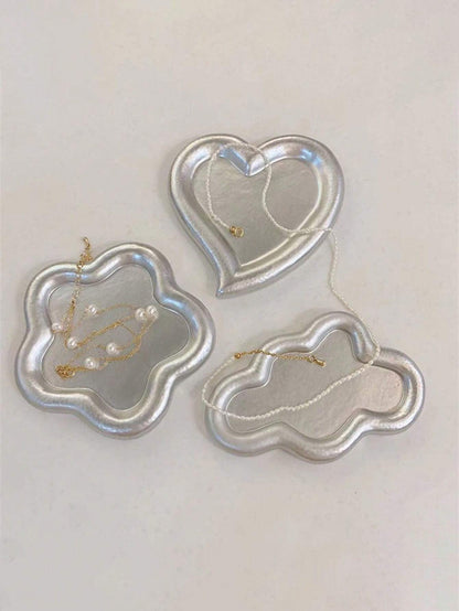 Flower-Shaped Jewelry Tray – Decorative Organizer for Rings, Trinkets & Small Items