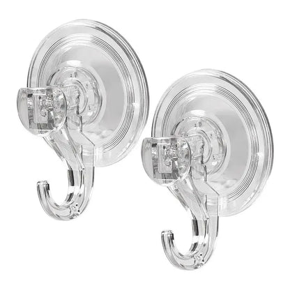 Suction Cup Hook, Transparent and Reusable Heavy-Duty Vacuum Suction Cup Hook, Glass Kitchen Supplies, Bathroom Towel Hook