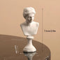 Mini Apollo Bust Statue – Greek God of Sunlight Resin Sculpture | Nordic Style Home Decor & Art Study Figurine