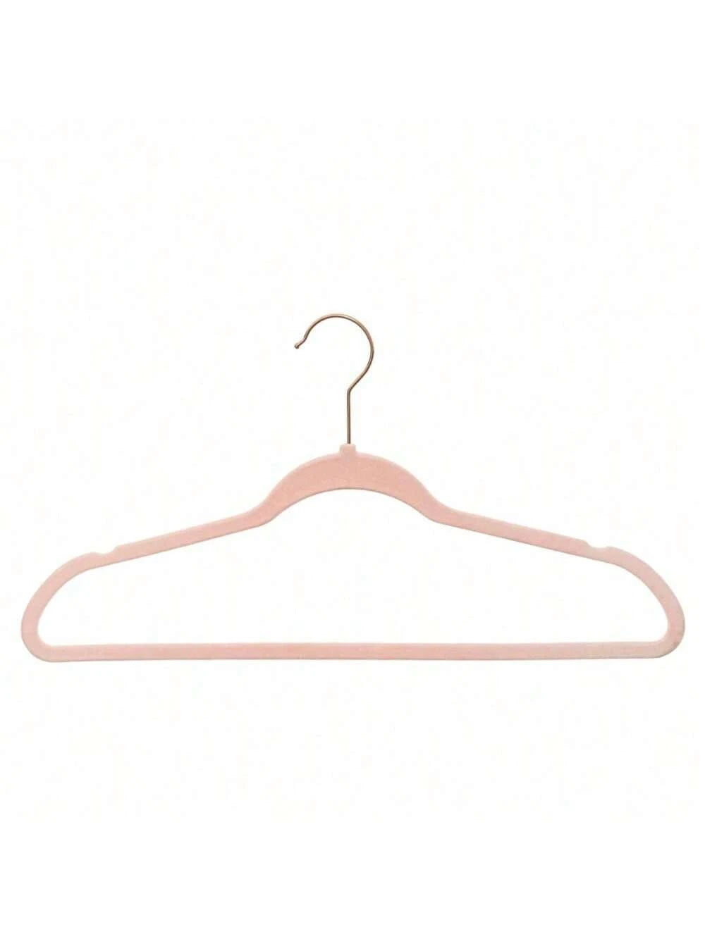 30-Pack Velvet Adult Hangers – Slim, Non-Slip Space-Saving Hangers for Clothes, Pink