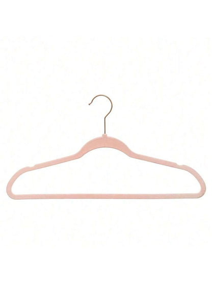 30-Pack Velvet Adult Hangers – Slim, Non-Slip Space-Saving Hangers for Clothes, Pink