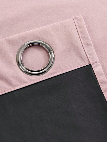 Blackout Curtain Panels – 2Pcs Pink Waterproof Grommet Top Drapes for Bedroom, Living Room & More