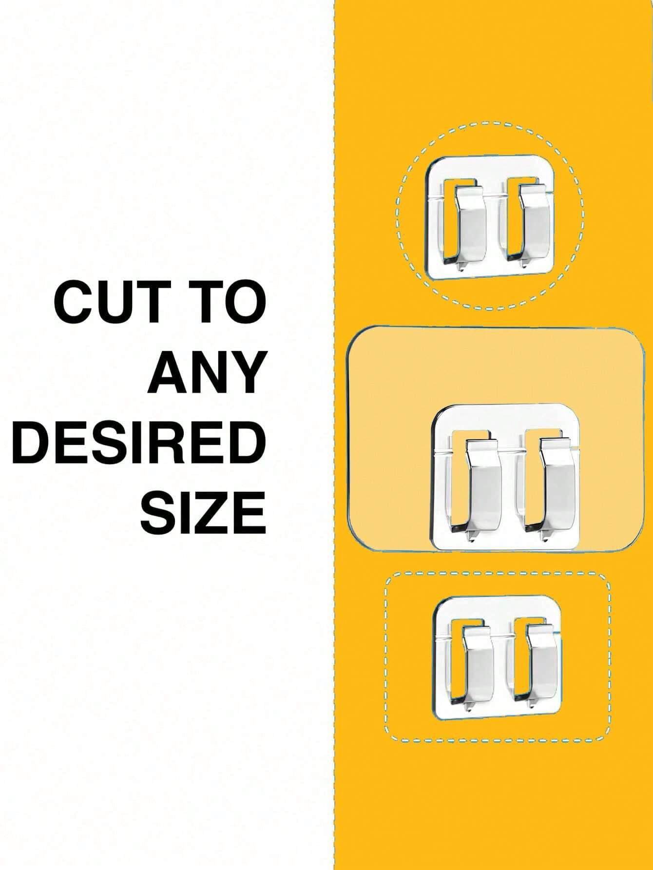 [10/20Pcs] Outdoor String Light Hooks with Adhesive – Waterproof & UV-Resistant Hanging Clips for Holiday Décor, Patio, Garden & Balcony