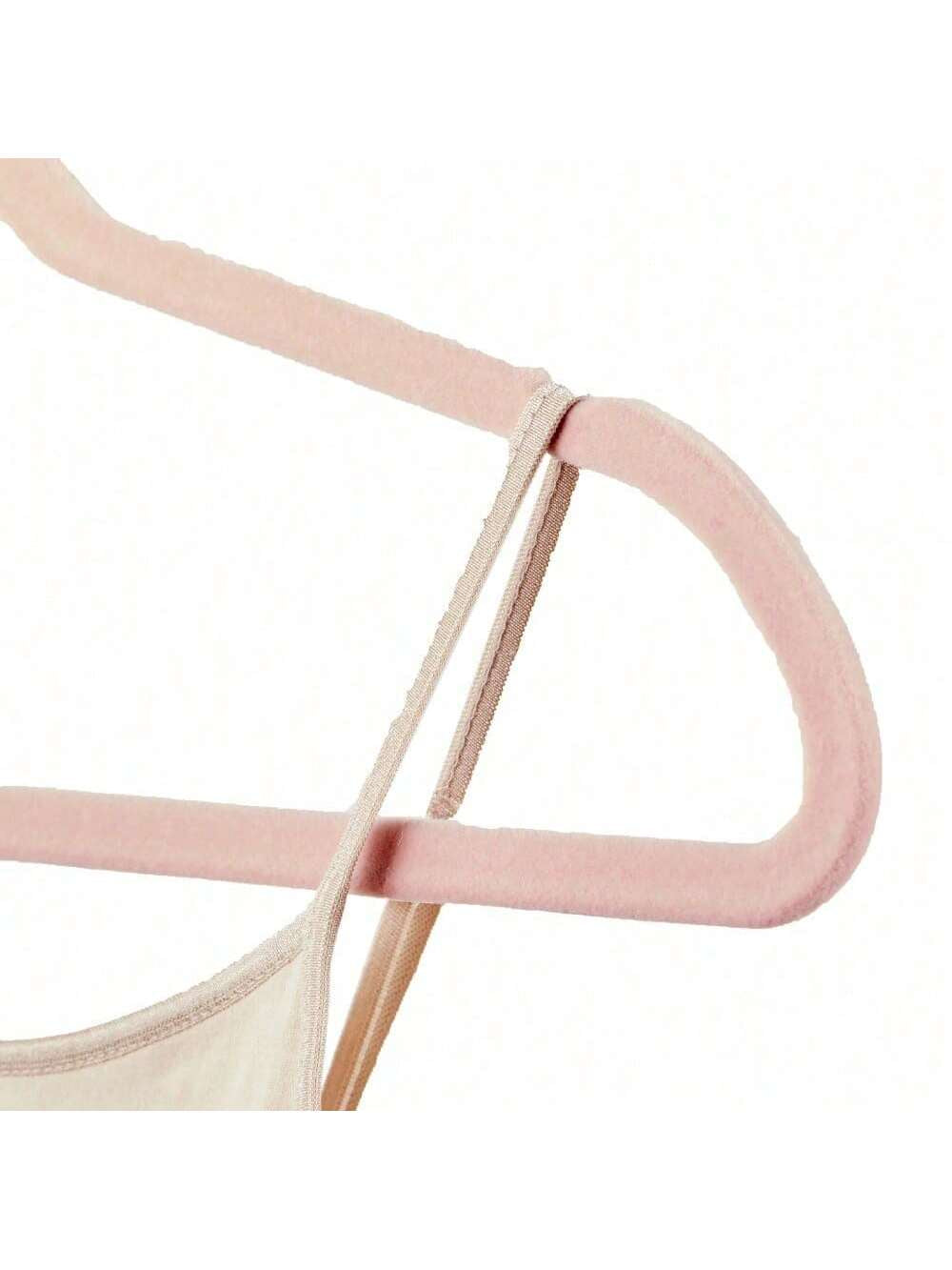 30-Pack Velvet Adult Hangers – Slim, Non-Slip Space-Saving Hangers for Clothes, Pink