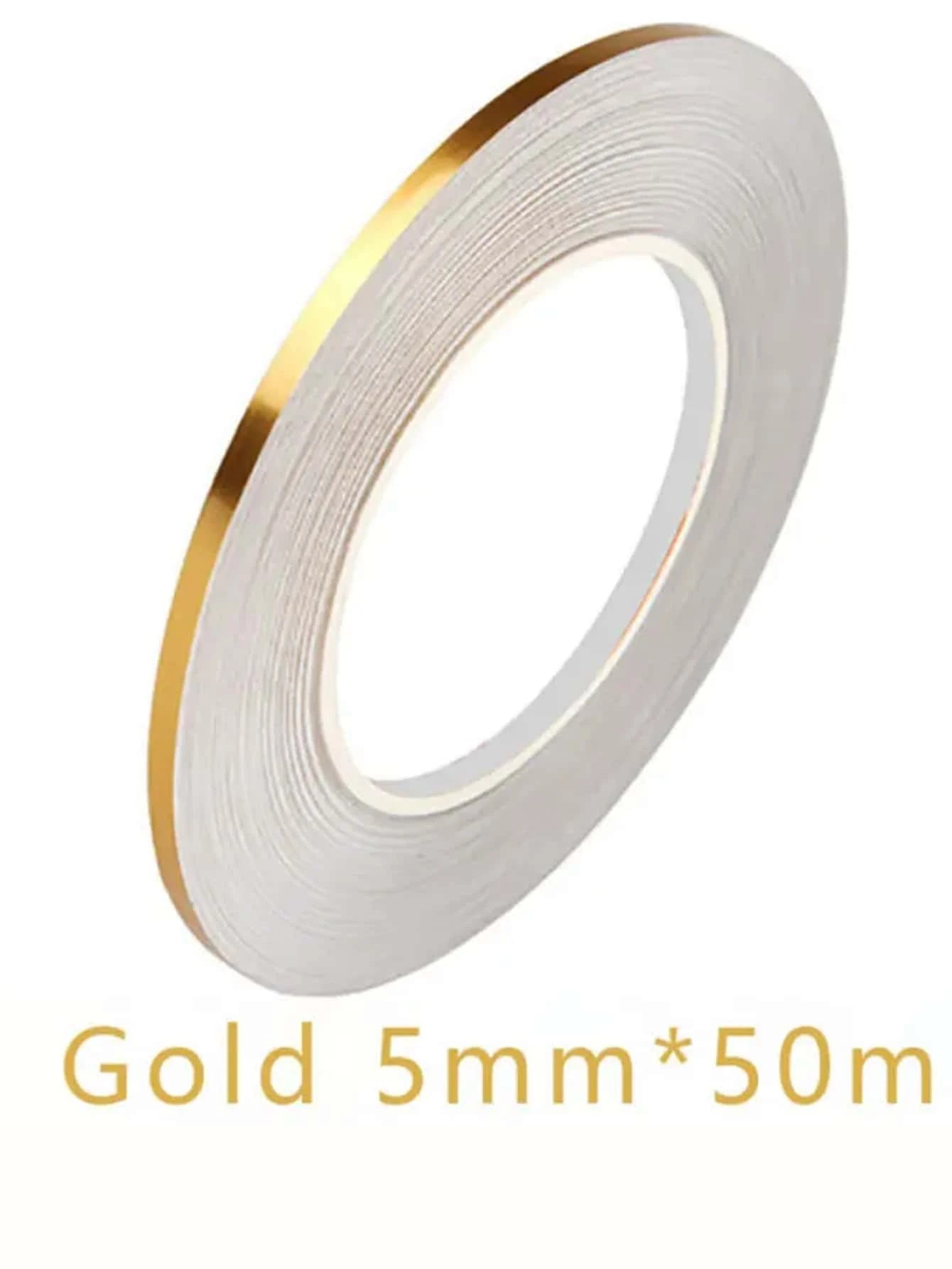Self-Adhesive Waterproof Caulk Strip – 50M Anti-Mold & Oil-Proof PET Sealant Tape for Floors, Walls & Home Decor