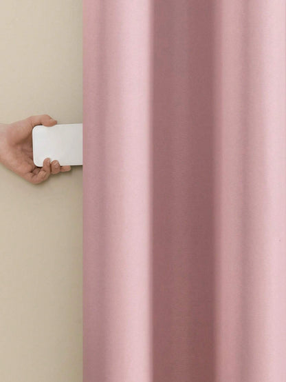 Blackout Curtain Panels – 2Pcs Pink Waterproof Grommet Top Drapes for Bedroom, Living Room & More